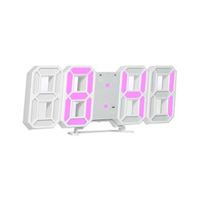 3D LED Digital Wall & Table Clock with Alarm, Date & Temperature Display_img_2