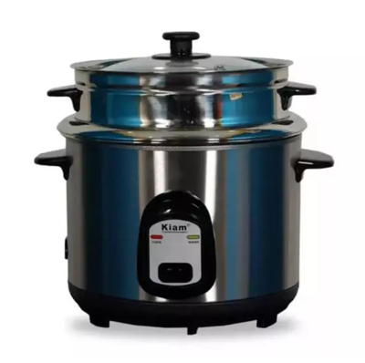 Kiam Rice Cooker 1.8 Ltr - Double pot (SS & Non Stick Pot)- SJBS-8702_img_0