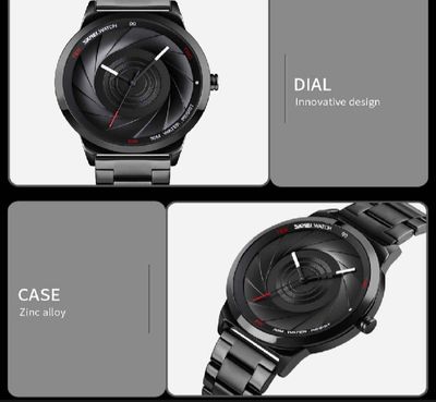 SKMEI 9210 Watch For Men Quartz Watch Business Men Waterproof 3D Camera Design_img_4