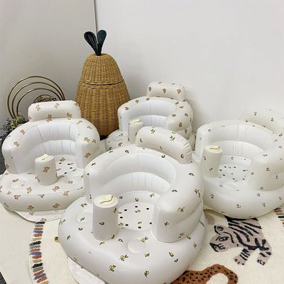 Inflatable Baby Learning Chair: Portable & Soft Sofa for Toddler Spine Support and Sitting Training_img_6