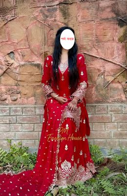 ইন্ডিয়ান ফক্স জর্জেট থ্রিপিস_img_1