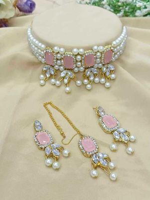 Indian Chokar Necklace Set_img_1