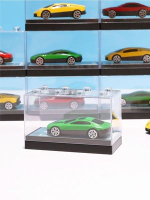 Die Cast Transparent Stackable Block Storage Display Box_img_1