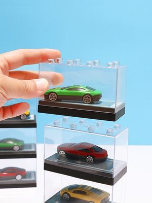 Die Cast Transparent Stackable Block Storage Display Box_img_2