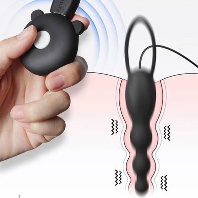 Anal Dildo Butt Plug Masturbation for Adults Men Women Gay Silicone Anal Beads Vaginal G-Spot Stimulator Backyard Beads Sex Toys_img_0
