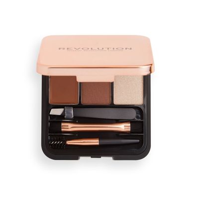 Makeup Revolution Brow Sculpt Kit-Medium Brown_img_2