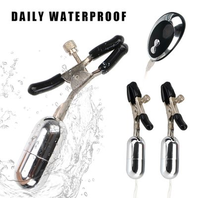 Breast Massage Sex Toys for Women Couple Nipple Clitoral Stimulation Nipple Clamps Clitoral Clip Nipple Vibrator 20 Frequency_img_3
