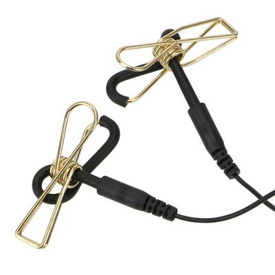Electric Shock Nipple Clips Nipple Clamps Sex Tool For Couples Electro Breast Massager Medical Themed Toy Sex Toys for Women_img_3