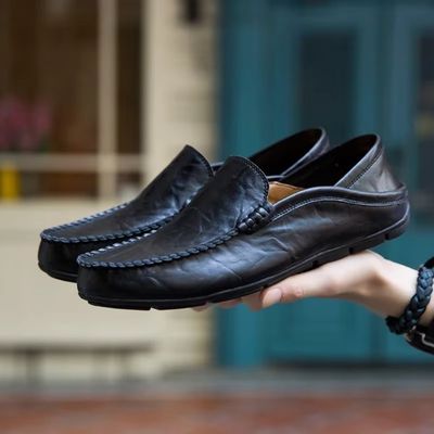 MEN’S CASUAL LEATHER LOAFERS