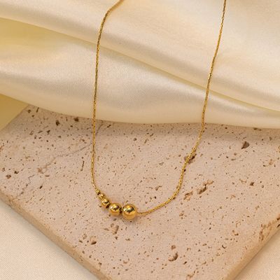 Mini balls gold plated chain_img_1