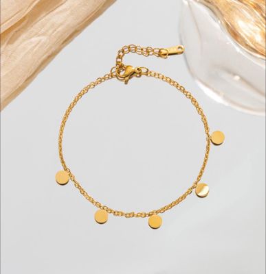 Coin bracelet 18k gold plated_img_0