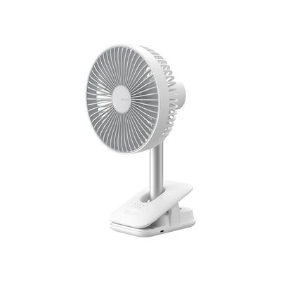 JISULIFE FA13R Rechargeable Clip Fan (8000mAh)- White Color_img_0