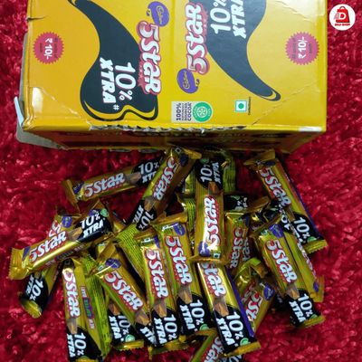 5 Star Chocolate Bar - 40pcs Full Box - 25gm - Indian 1 box_img_1