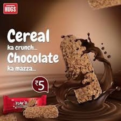 HUGS Flako - Chocolate Cereal (30 pcs) Bars (300 g)_img_3