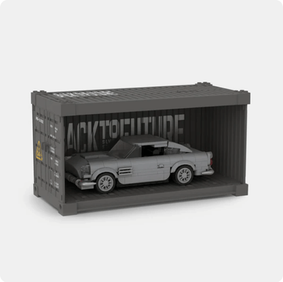 Silver Stream Soarer Back to Future PowerBlock 1:32 Scale_img_0