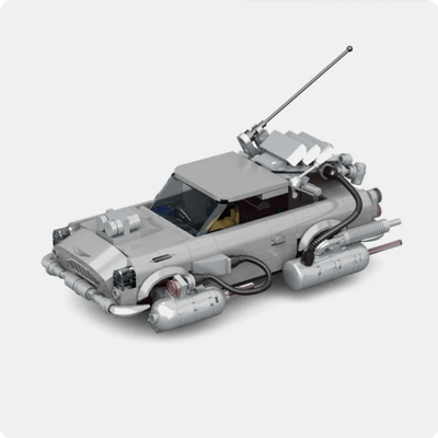 Silver Stream Soarer Back to Future PowerBlock 1:32 Scale_img_2