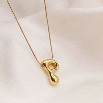 P Jumbo initial necklace_img_0