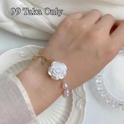 Pretty rose bracelet.99 Taka only. 2 colours Available_img_1