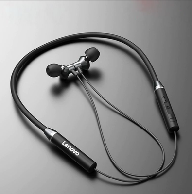 Lenovo HE05x Sports Magnetic Wireless Earphones - Black - Headphone - Headphone - Ear Phone - Earphone_img_1