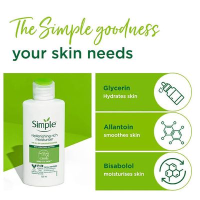Simple Kind to Skin Replenishing Rich Moisturizer – 125ml - 03948_img_5