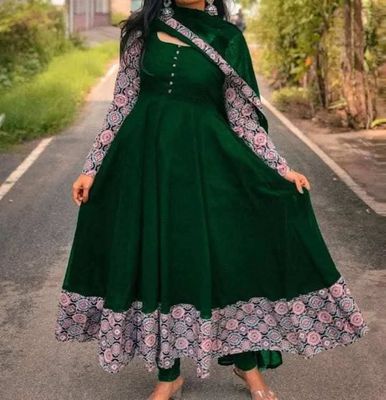 স্টাইলিশ গ্রাউন্ড থ্রি পিস_img_1