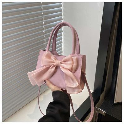 Fashion women bowknot shoulder bag Colour_img_4