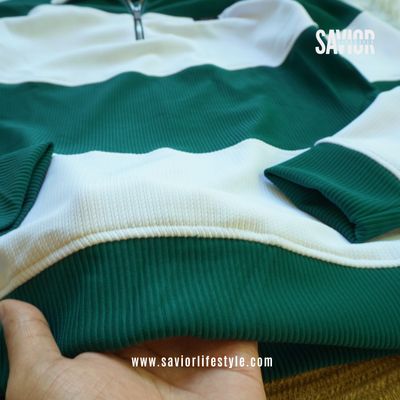 Bottle Green - Full Sleeve Zipper Sweatshirt_img_2