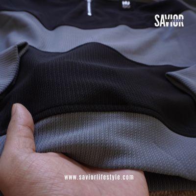 Grey Black - Full Sleeve Zipper Sweatshirt_img_4