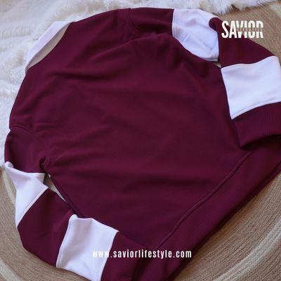 Maroon - Full Sleeve Zipper Sweatshirt_img_2