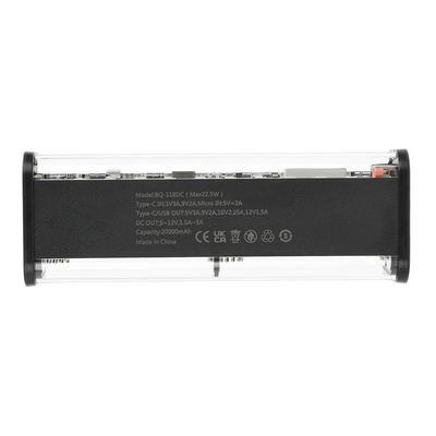 Fast Charging 8pcs 18650 Battery Power Bank Case Adjustable DC Voltage with White and RGB LED Light_img_7