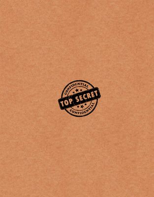 Top Secret (Brown) - 200 Page Notebook_img_0