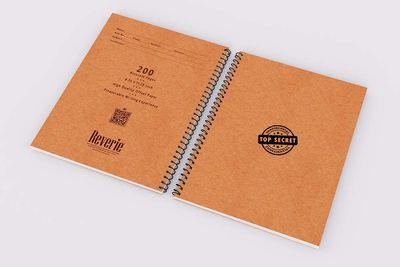Top Secret (Brown) - 200 Page Notebook_img_5