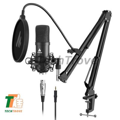 MAONO AU-A03 Condenser Microphone Professional Podcast Studio Microphone Audio 3.5mm Computer Mic For Live Streaming_img_0