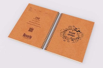School Stuffs (Brown) - 200 Page Notebook_img_5