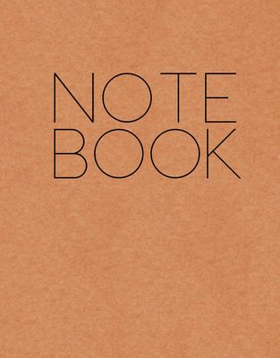NOTE BOOK (Brown) - 200 Page Notebook_img_0