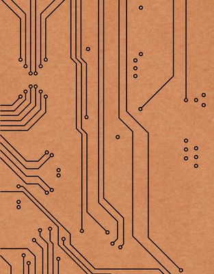 Circuit Design (Brown) - 200 Page Notebook_img_0