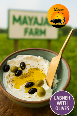 Labneh with olives._img_0