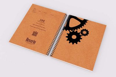 Gear (Brown) - 200 page Notebook_img_5