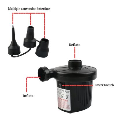 Electric Air Pumper for Inflatable Furniture – Black_img_0