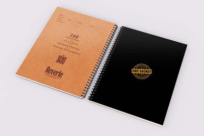Top Secret (Black) - 200 Page Notebook_img_5