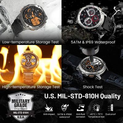 Kospet TANK T3 BT Calling Rugged Smartwatch_img_2