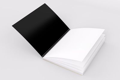 NOTE BOOK (Black) - 200 Page Notebook_img_2