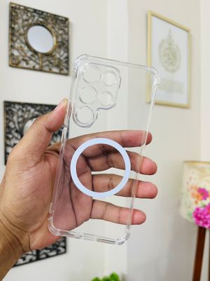 itel S26 Ultra Magsafe Transparent Back Cover_img_0