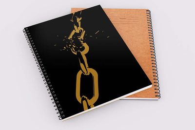 Chain Breaker (Black) - 200 Page Notebook_img_1