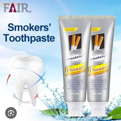 Disaar Smokers Toothpaste (100g)🦷 ধূমপায়ীদের জন্য দাঁতের দাগ ও দুর্গন্ধ দূর করার পারফেক্ট সমাধান!_img_0