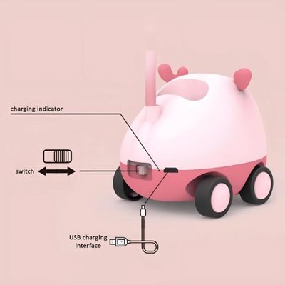 Foldable LED Study Lamp with Pen Holder & Sharpener for Kids_img_2