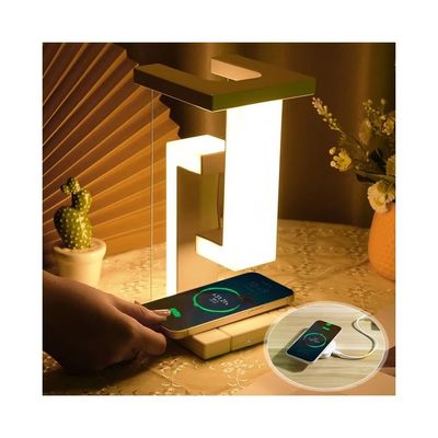 Anti-Gravity LED Desk Lamp + 10W Wireless Charger!