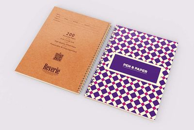 Pen & Paper (Violet) - 200 Page Notebook_img_5