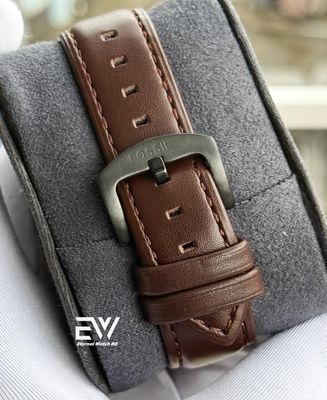 FOSSIL ATUOMATIC MUSTARD BELT BLACK CASE BACK TRANSPLANT_img_2