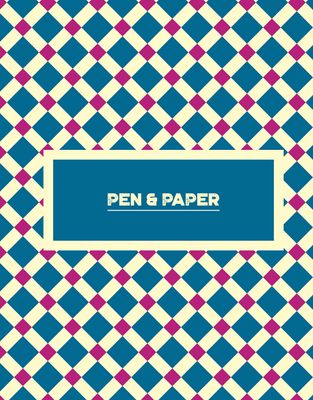 Pen & Paper (Cerulean) - 200 Page Notebook_img_0